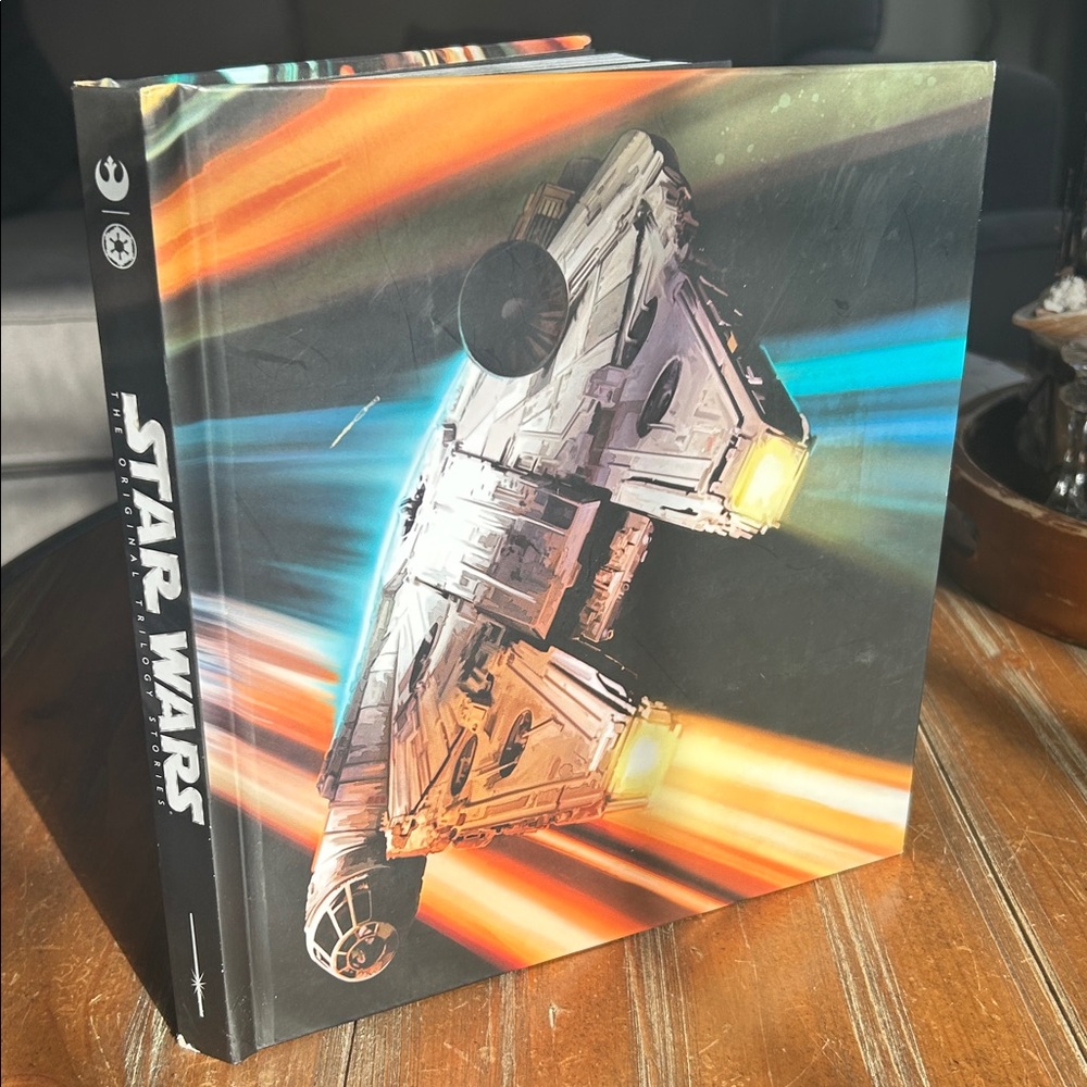 Star Wars Book with Vibrant Cover Art